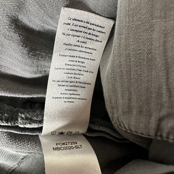 Faherty Jeans Men Size 32 Gray Straight Leg Cotton Blend 5-Pockets W30 L31 - Picture 9 of 12